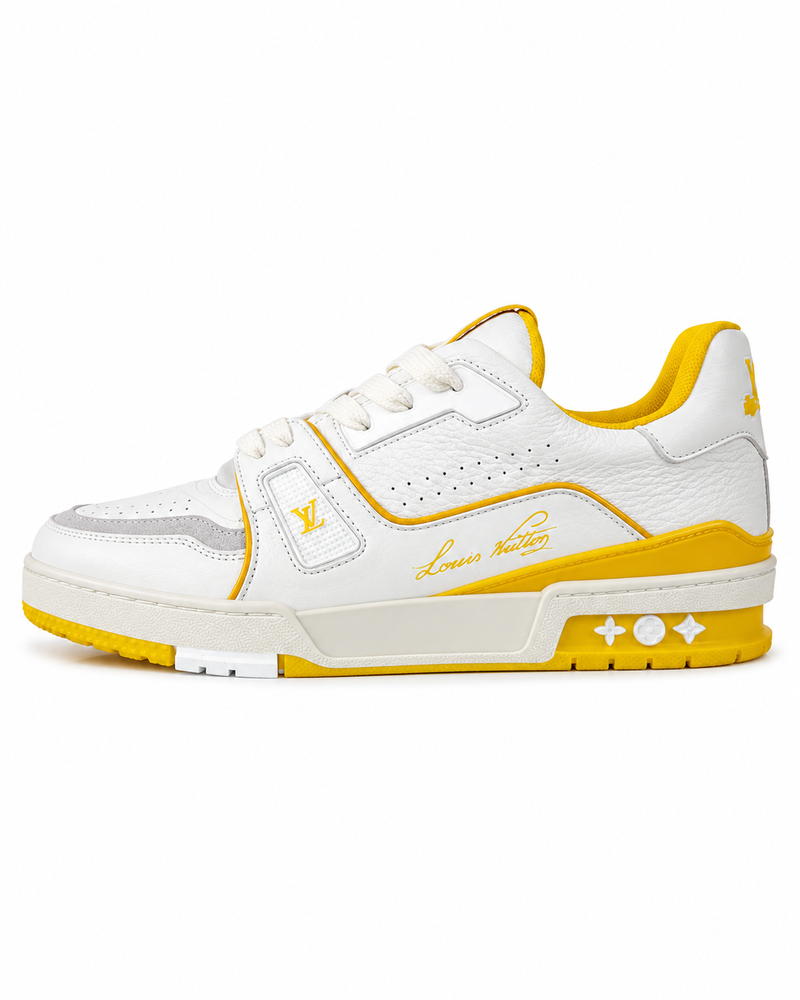 Trainer #54 Yellow and White