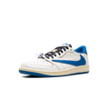AJ1 Low Travis Fragment Sail Military Blue 3