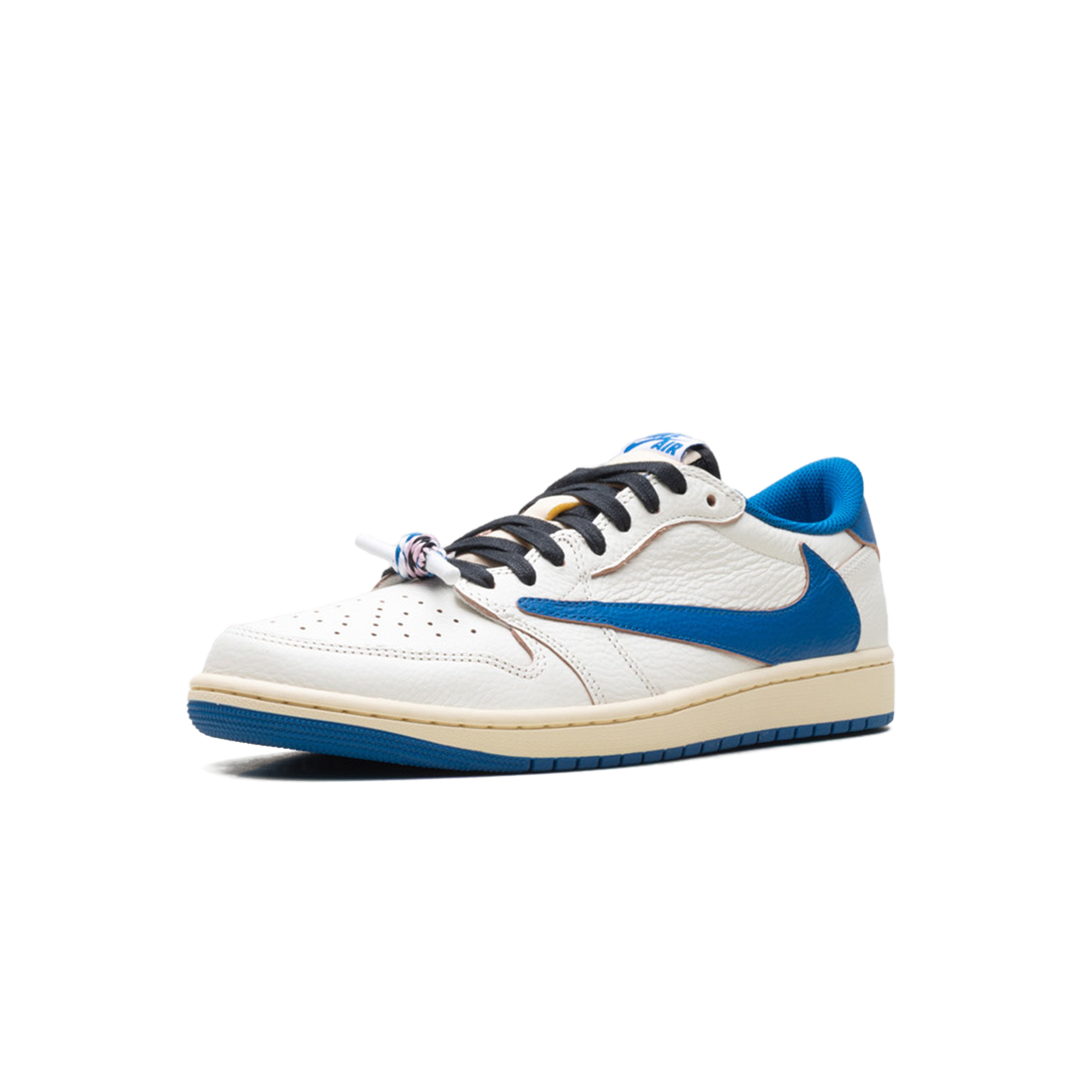 AJ1 Low Travis Fragment Sail Military Blue