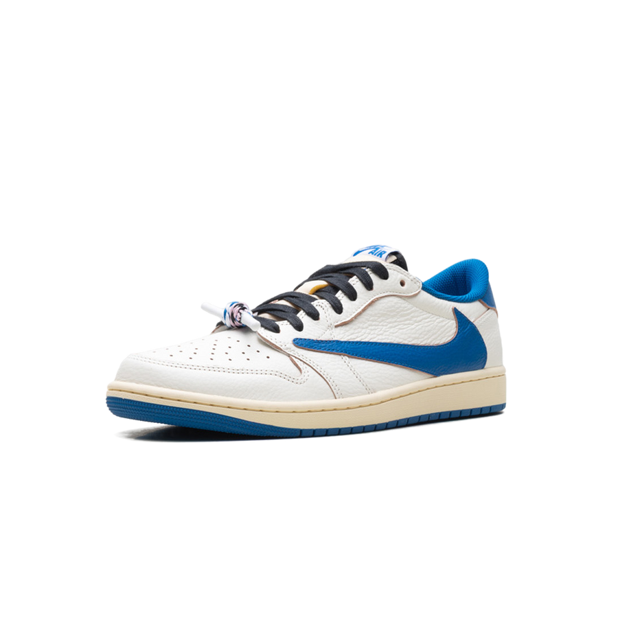 AJ1 Low Travis Fragment Sail Military Blue