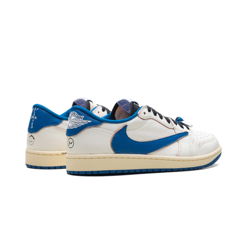 AJ1 Low Travis Fragment Sail Military Blue
