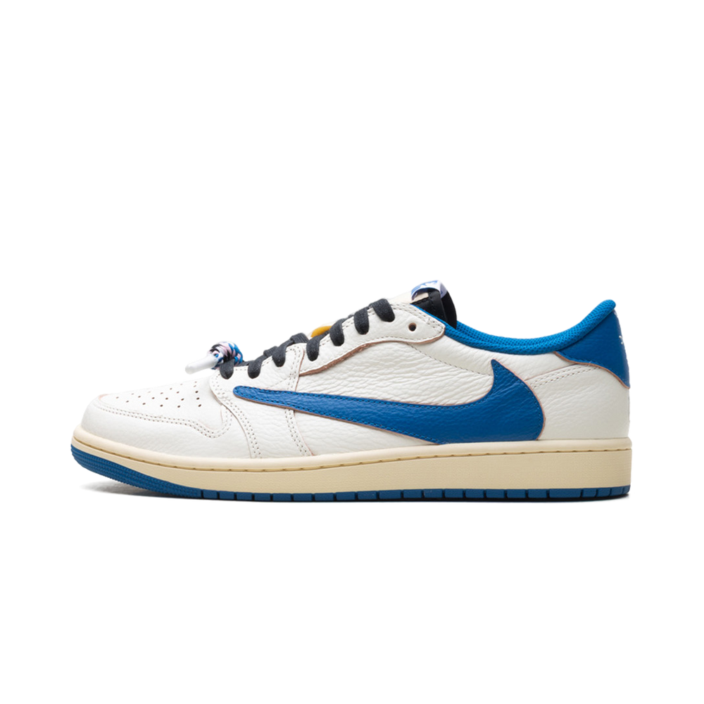 AJ1 Low Travis Fragment Sail Military Blue