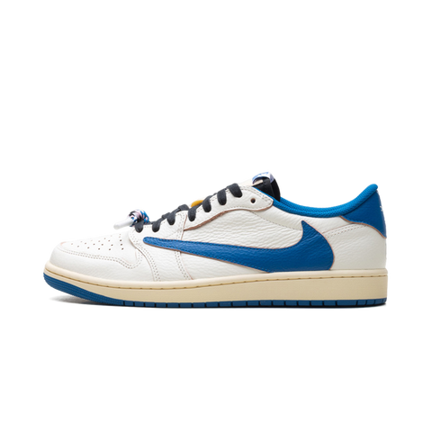 AJ1 Low Travis Fragment Sail Military Blue
