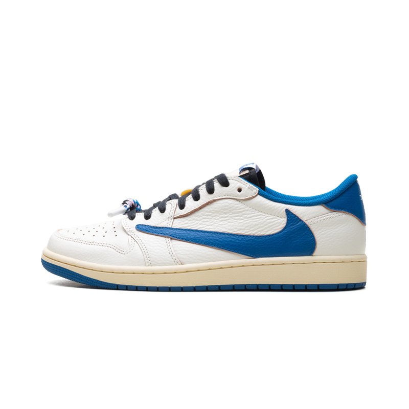 AJ1 Low Travis Fragment Sail Military Blue
