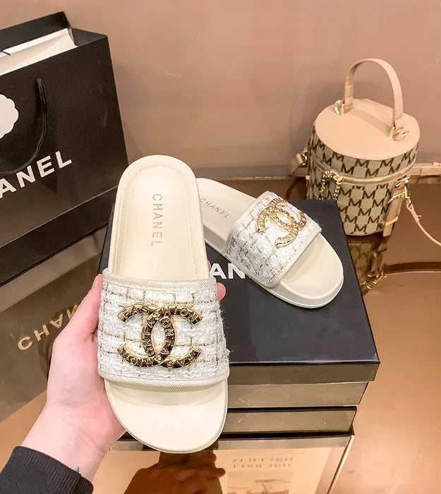 Chinelos Creme