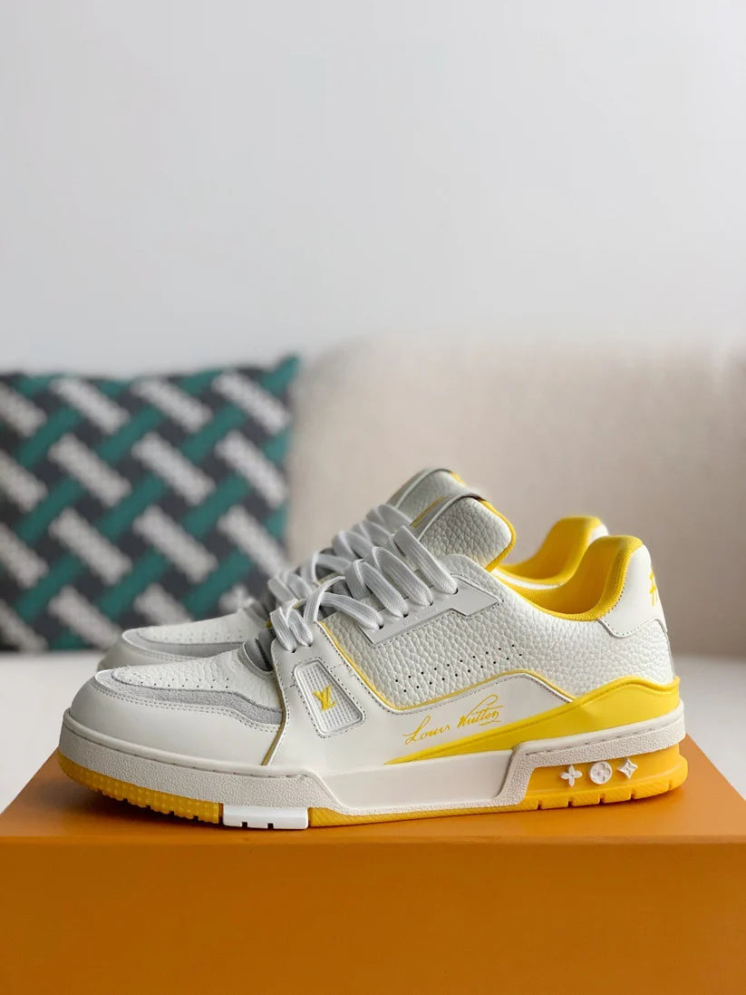 Trainer #54 Yellow and White