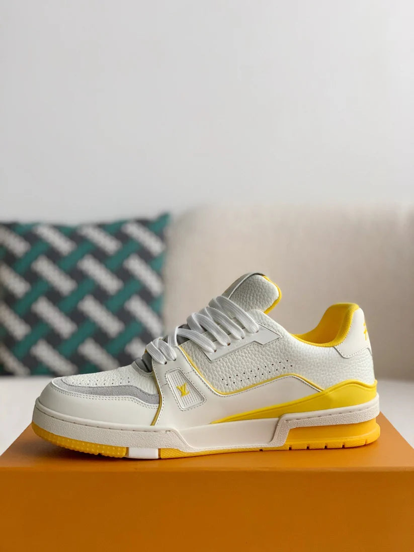 Trainer #54 Yellow and White