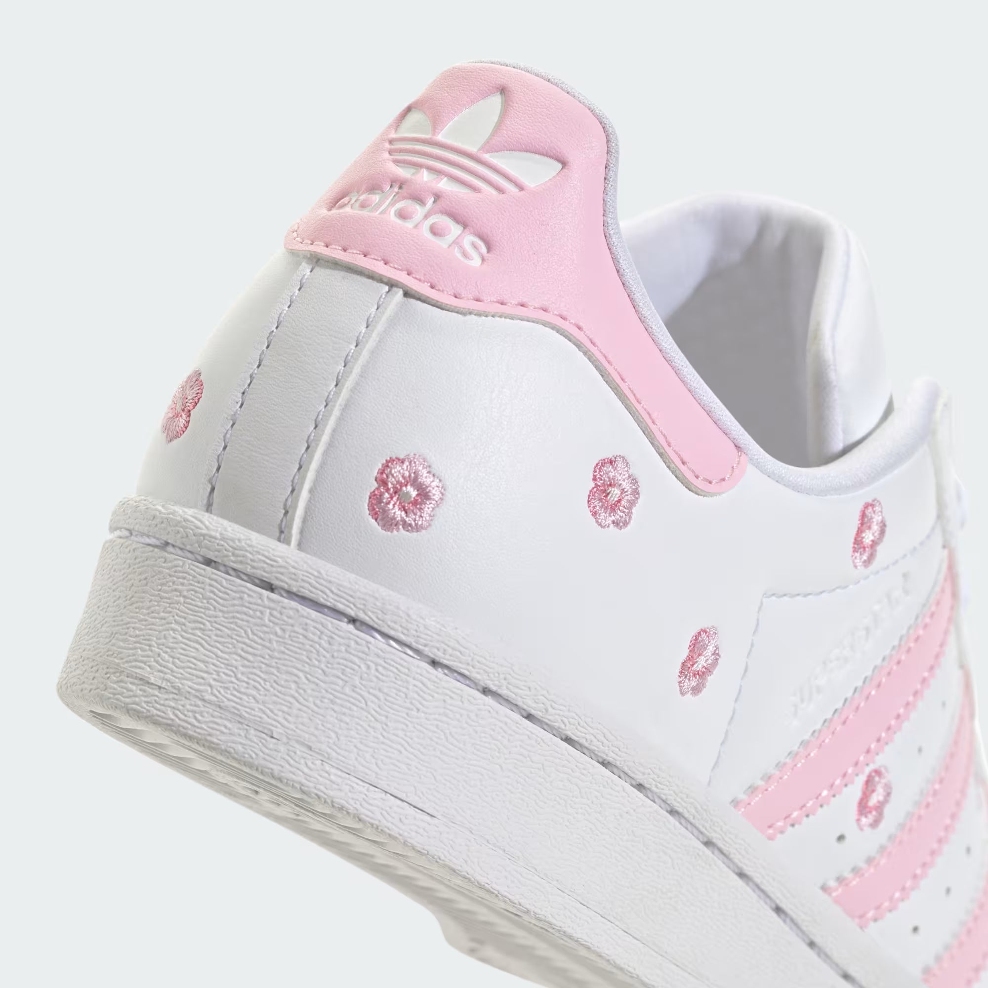Superstar White And Light Pink