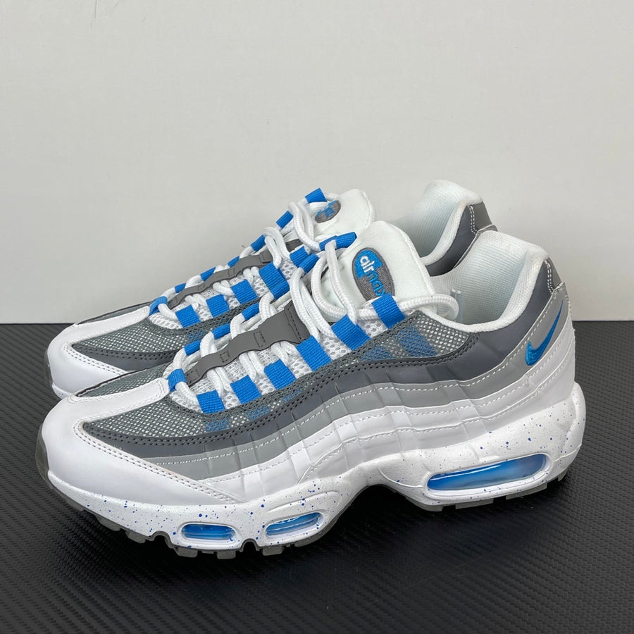 Air Max 95 White and Blue