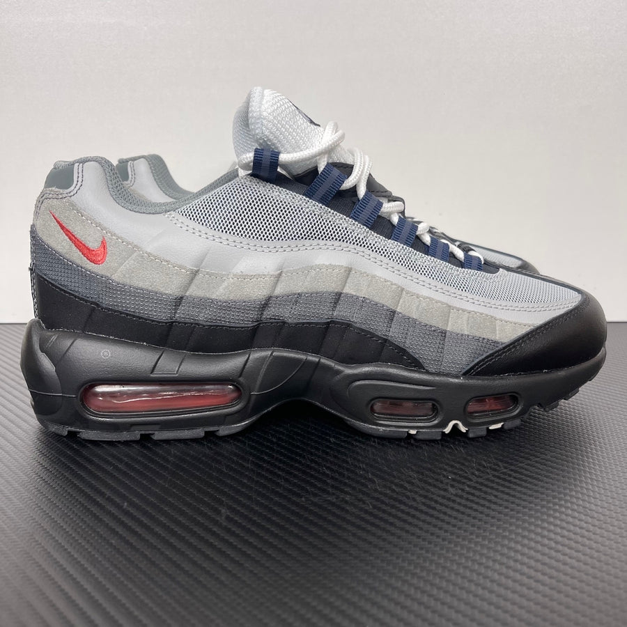 Air Max 95 Red Black and Grey