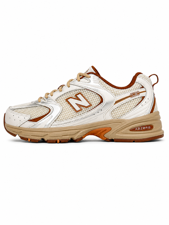 NB 530 White and Orange