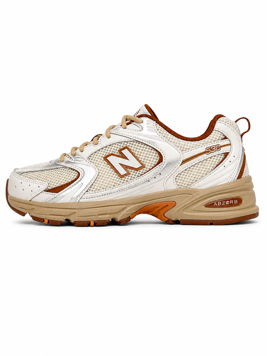 NB 530 White and Orange