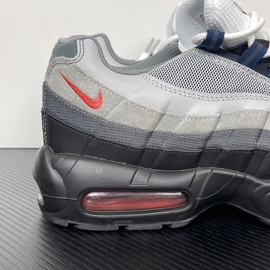 Air Max 95 Red Black and Grey