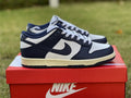 Dunk Low Blue Navy Vintage 2
