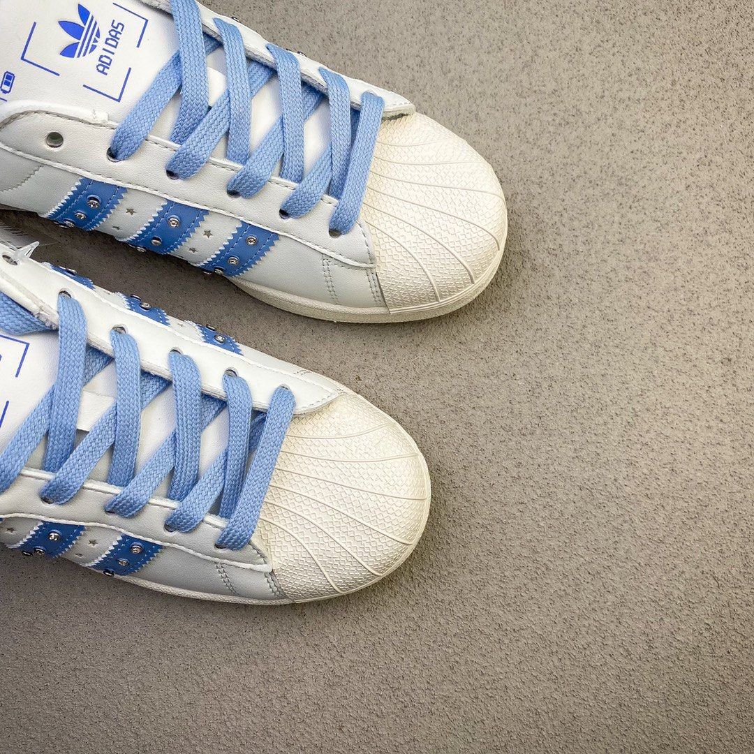 Superstar Blue And White
