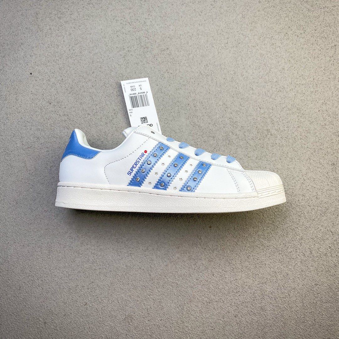 Superstar Blue And White