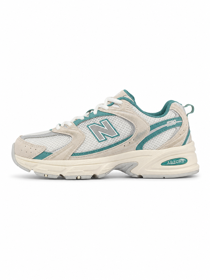 NB 530 Green and Beige