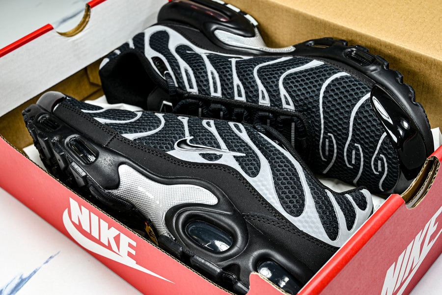 Air Max Plus TN Black and Silver