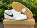 Dunk SB White Navy 4