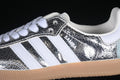 Samba OG Silver Metallic Cracked Leather 3