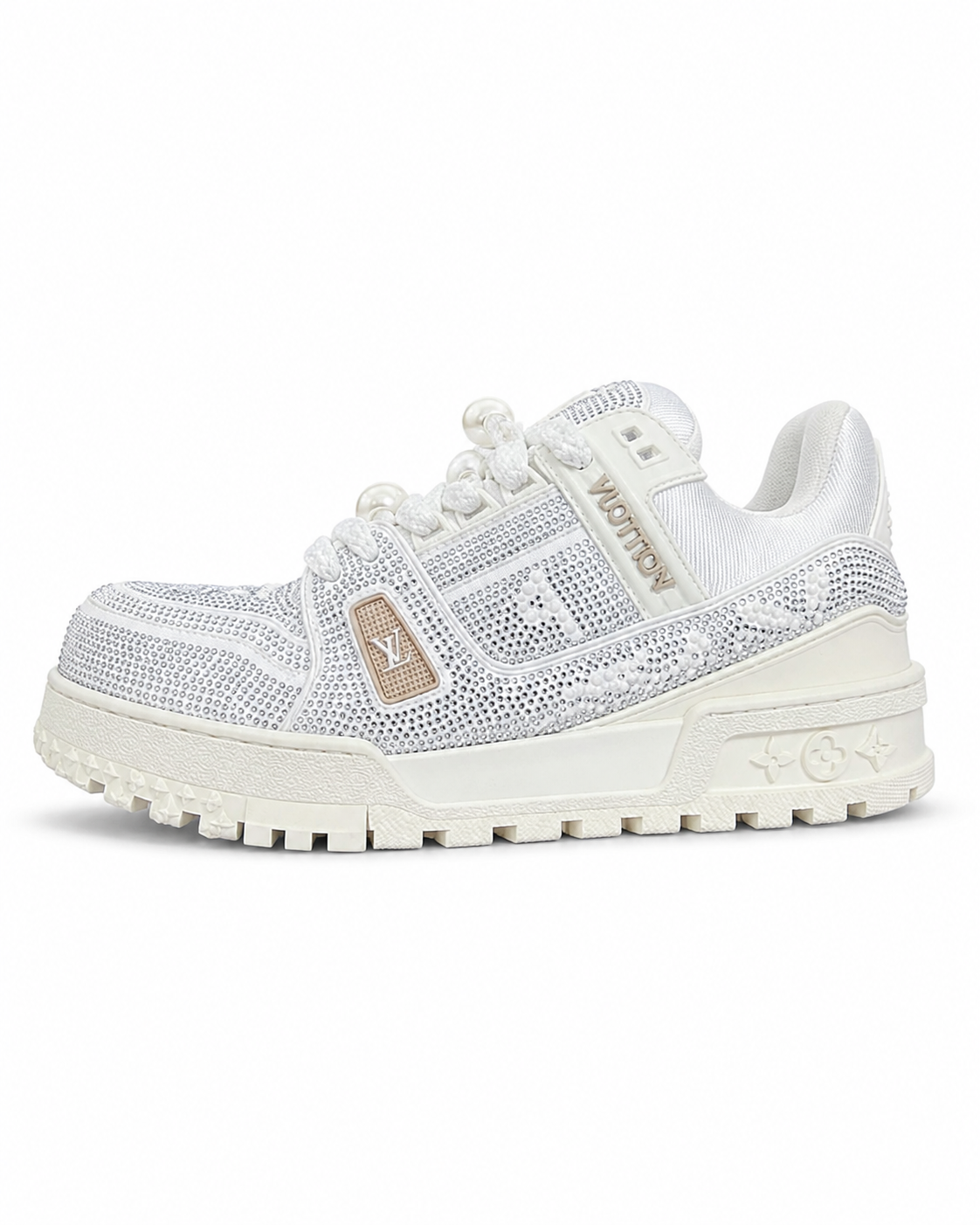 Trainer Creme Cravejado