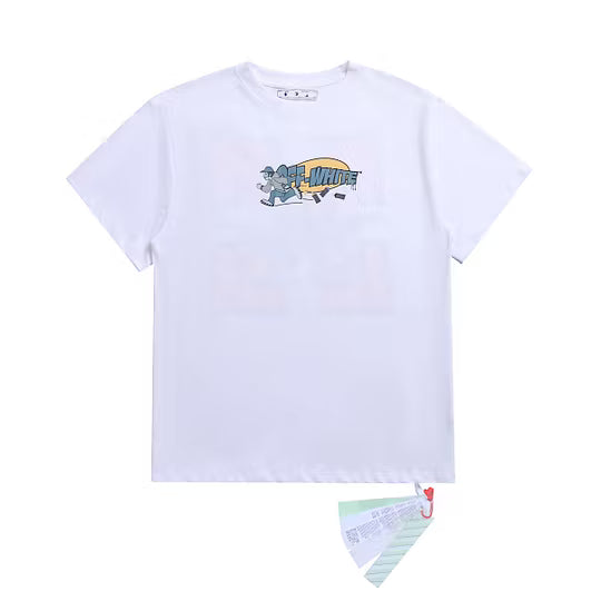 T-shirt Off Run Quickly