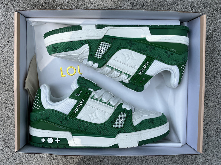 Trainer Green and White 2