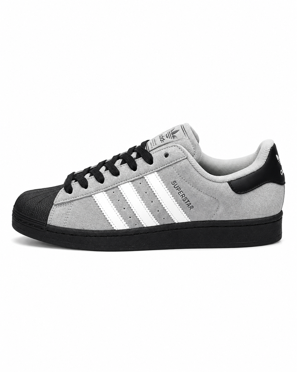 Superstar Grey, Black, and White