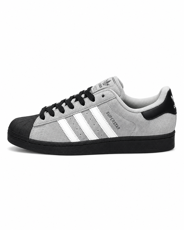 Superstar Grey, Black, and White