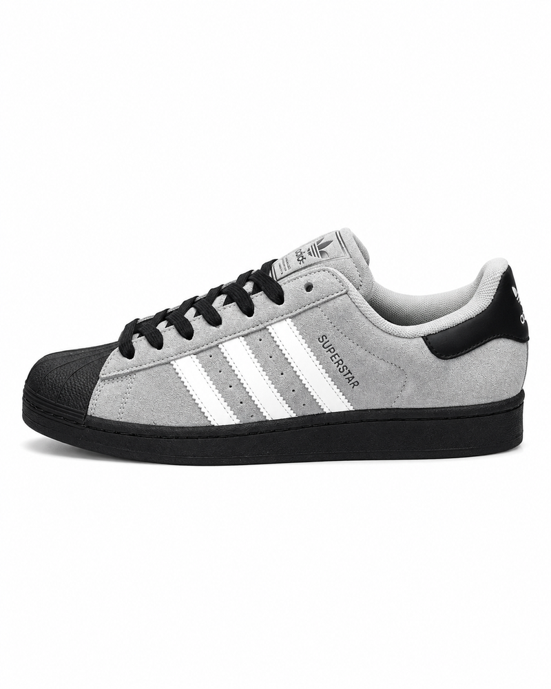 Superstar Grey, Black, and White