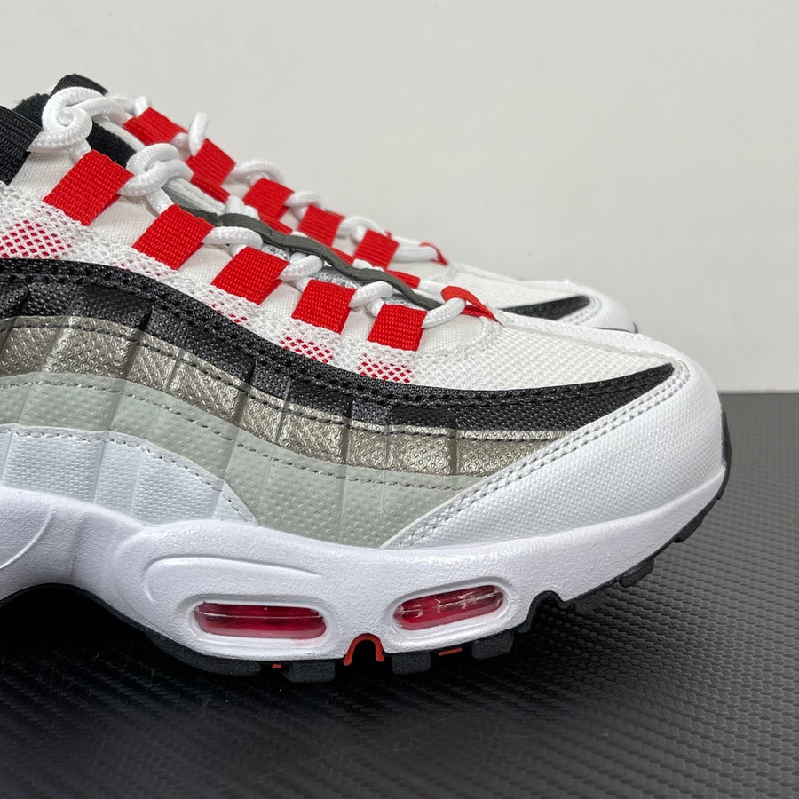 Air Max 95 White and Red