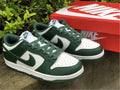 Dunk Low Green and White 3