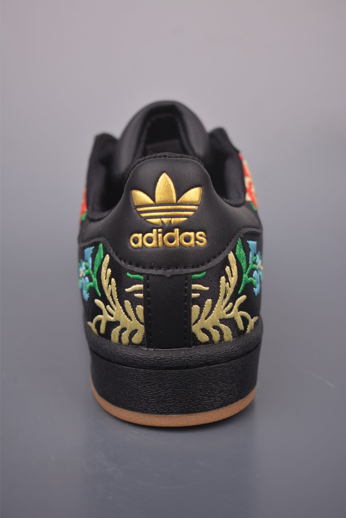 Superstar Black Floral Embroidery