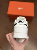 Dunk Low White and Black 5