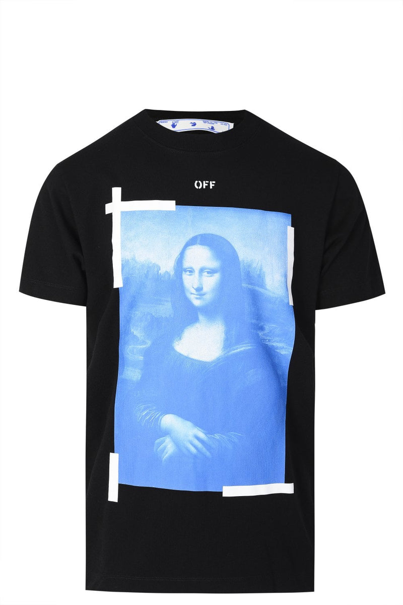 T-shirt Off BLUE MONALISA
